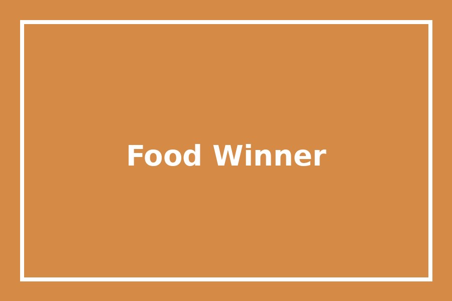 Past food category winner Past winning food photograph with warm colors